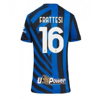 Maglia Calcio Inter Milan Davide Frattesi #16 Prima Divisa Donna 2024-25 Manica Corta